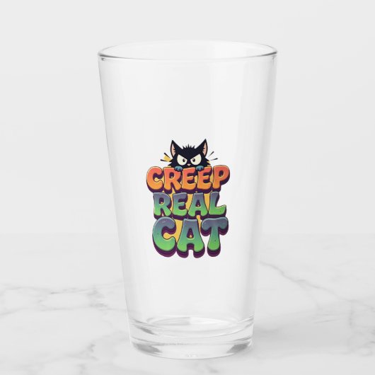 Creep It Real Cat Glas (Voorkant)