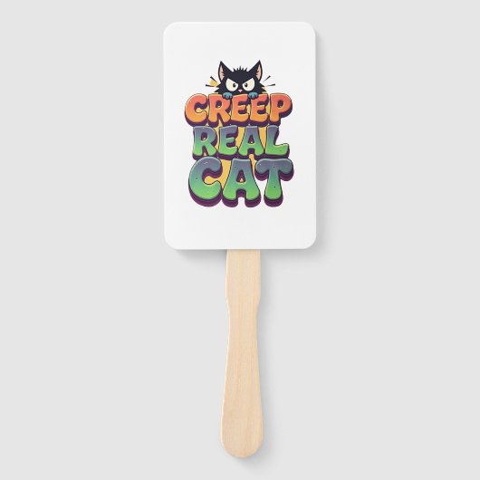 Creep It Real Cat Handwaaier (Voorkant)
