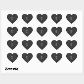 Creep It Real Dansend Skelet Pompoen Bezem_1 Hart Sticker (Vel)