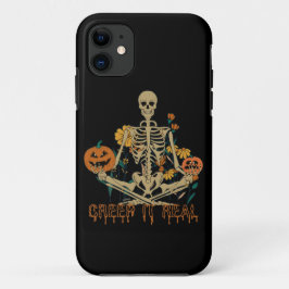 CREEP IT REAL eng Halloween skeletpompoen Case-Mate iPhone Case