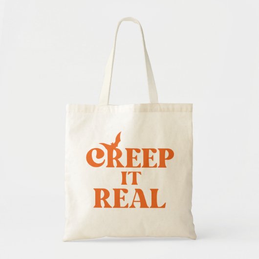 Creep It Real Fall Halloween Tote Bag (Voorkant)