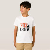 Creep it Real Funny Halloween Spooky T-shirt (Voorkant volledig)