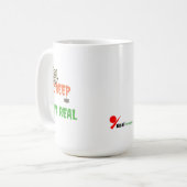 Creep It Real – Grappige Halloween Koffiemok (Voorkant links)