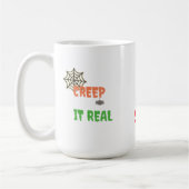 Creep It Real – Grappige Halloween Koffiemok (Links)