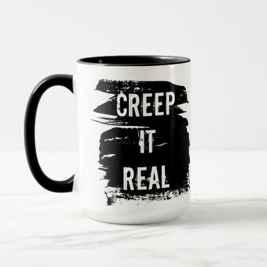Creep It Real Grappige Halloween Mok (Links)