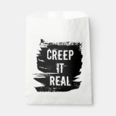 Creep it Real Halloween Bedankzakje (Voorkant)