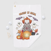 Creep It Real Halloween Clown Golfhanddoek (Insitu)