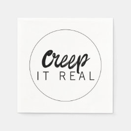 Creep It Real Halloween Party Servet