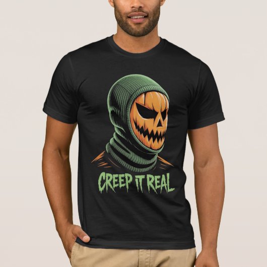 Creep it Real Halloween T-shirt (Voorkant)
