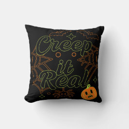 Creep It Real Halloween T-shirt Kussen
