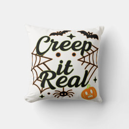 Creep It Real Halloween T-shirt Kussen