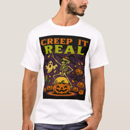 Creep It Real Halloween T-shirt – Laat je spooky k
