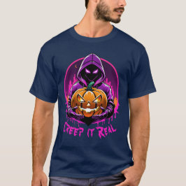 Creep it Real, Horror Halloween illustratie T-shirt