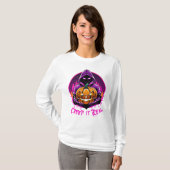 Creep it Real, Horror Halloween illustratie T-shirt (Voorkant volledig)