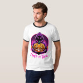 Creep it Real, Horror Halloween illustratie T-shirt (Voorkant volledig)