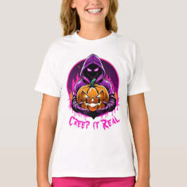 Creep it Real, Horror Halloween illustratie T-shirt