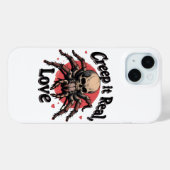 Creep it real, liefje Case-Mate iPhone case (Achterkant (horizontaal))