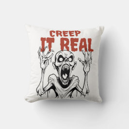 CREEP IT REAL: Retro Horror Esthetische Halloween Kussen