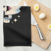 Creep It Real, Schattigee Halloween-geest Theedoek (Quarter Fold)