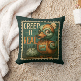 Creep It Real Zombie Duck Pillow Kussen