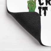 Creep It Real Zombie Hand Halloween Zombie Muismat (Hoek)