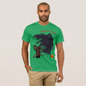 Creep It Real Zombie Shirt - Enge Halloween Graph (Voorkant volledig)