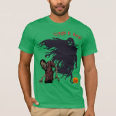 Creep It Real Zombie Shirt - Enge Halloween Graph (Voorkant)