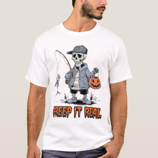 Creep It Reel, Halloween vissen T-shirt