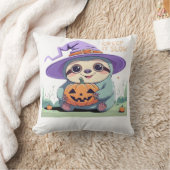 Creep It Slow � Grappig Luiaard Halloween Shirt F Kussen (Deken)