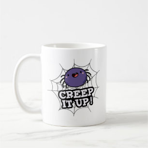 Creep It Up Grappige Spider Pun Koffiemok