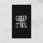 creep real visitekaartje (Voorkant)