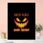 Creep Vibes Dark Energy _ Trendy Horror Streetwear Acryl Bord (Huwelijk)