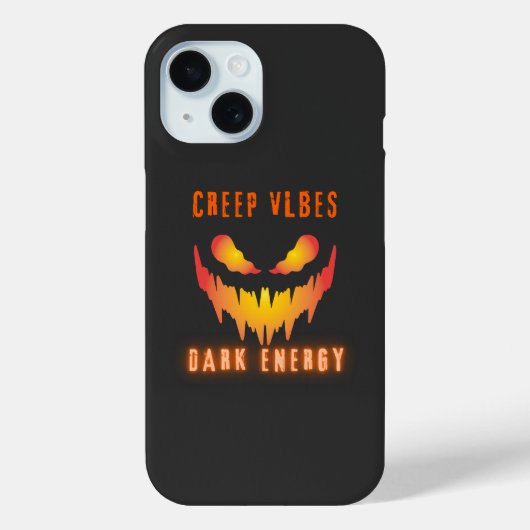 Creep Vibes Dark Energy _ Trendy Horror Streetwear Case-Mate iPhone Case (Achterkant)