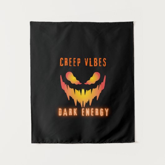 Creep Vibes Dark Energy _ Trendy Horror Streetwear Wandkleed (Voorkant)