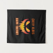 Creep Vibes Dark Energy _ Trendy Horror Streetwear Wandkleed (Voorkant (horizontaal))