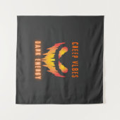 Creep Vibes Dark Energy _ Trendy Horror Streetwear Wandkleed (Voorkant (horizontaal))