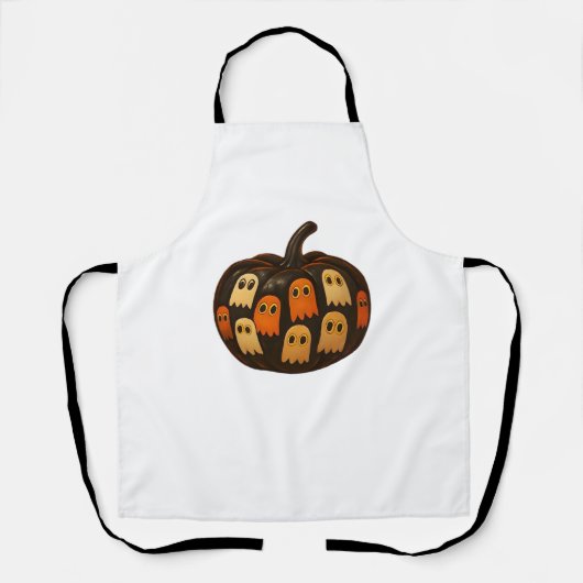 Creeper Pumpkin Ghosts Halloween Gift Classic T-SH Schort (Voorkant)