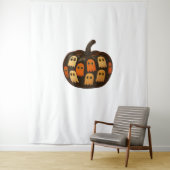 Creeper Pumpkin Ghosts Halloween Gift Classic T-SH Wandkleed (In situ)