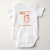 Creeper schrijven romper (Achterkant)