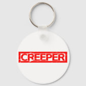 Creeper Stamp Sleutelhanger (Achterkant)