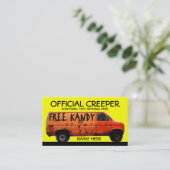 Creeper-Visitekaartje Visitekaartje (Staand voorkant)