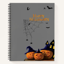 Creepily Creatief: Halloween Douane 8.5"x 11" Notitieboek
