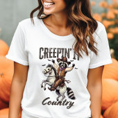 Creepin' IT Land  Raccoon Halloween T-shirt