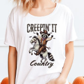 Creepin' IT Land  Raccoon Halloween T-shirt