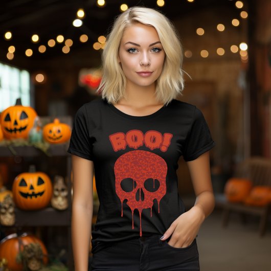 Creepin' It Real: Boo Halloween T-shirt