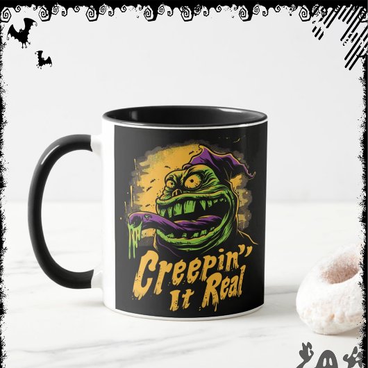 Creepin’ It Real  | ExDesigner | Halloween Mok