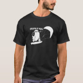 Creepin it Real Ghost Kiteboard Kiter T-shirt (Voorkant)