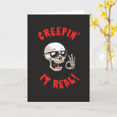 Creepin it Real Kaart (Gele Bloem)