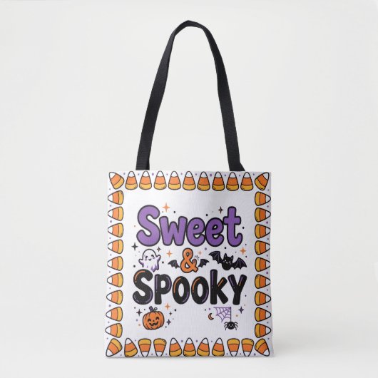 Creepin It Real Moon Tote Bag (Voorkant)
