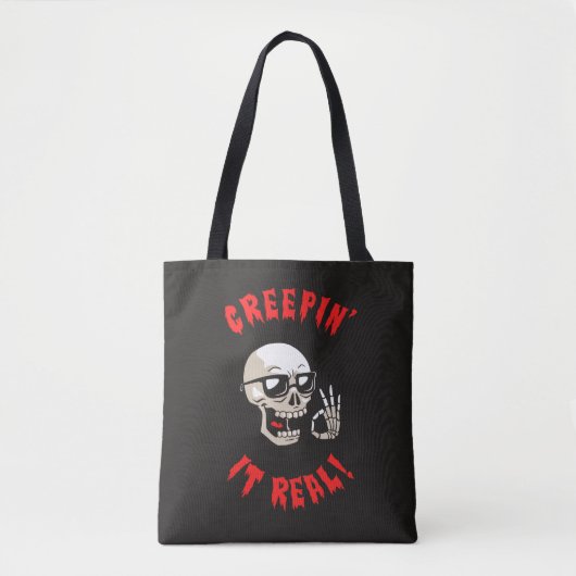 Creepin it Real Tote Bag (Voorkant)